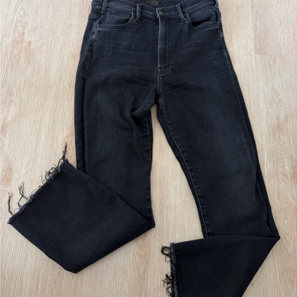 MOTHER The Hustler Ankle Fray Jeans
